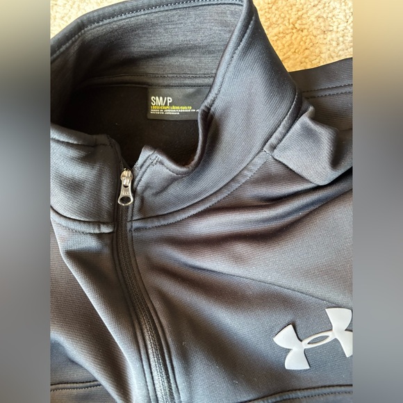 UNDER ARMOUR BOYS GIRLS TEEN SWEAT PANT JOGGER 1/4 ZIP BUNDLE (3 pcs). - Picture 2 of 6